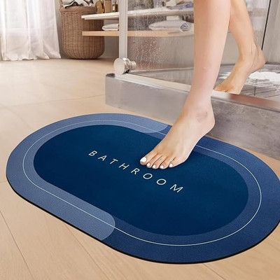 DALUCI Rubber Bathroom Mat(Multicolor, Free)