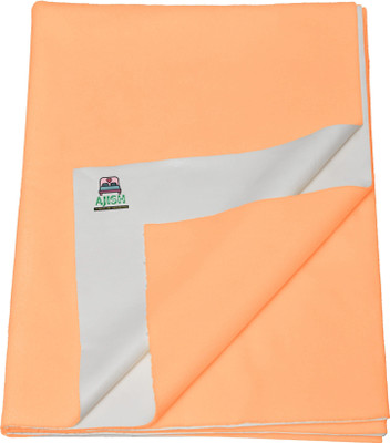 SBTs Cotton Baby Bed Protecting Mat(Orange, Small)