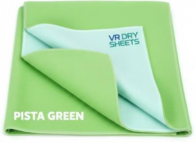 VRStore Cotton Baby Bed Protecting Mat(PISTA GREEN, Medium)