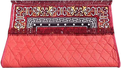 V.R.ENTERPRISES Jute Prayer Mat(Velvet, Medium)