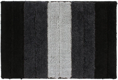 ALICETRENDS Microfiber Floor Mat(Black, Medium)