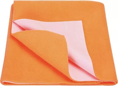 smilykid Cotton Baby Bed Protecting Mat(Peach, Extra Large)