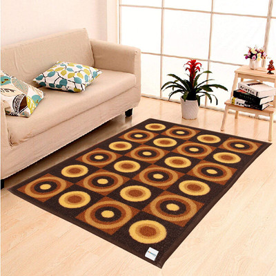 HOMESTIC by Kuber Industries Cotton Door Mat(Brown, Free)