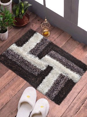 Fabinaliv Polycotton Door Mat(Multicolor, Large)