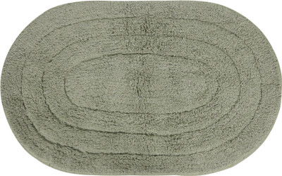 Royal Lush Cotton Door Mat(Green, Medium)