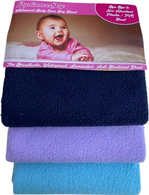 ojus fashion hub Cotton Baby Bed Protecting Mat(Multicolor, Free, Pack of 3)