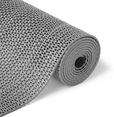 KUBER INDUSTRIES Rubber Door & Floor Mat(Grey, Extra Large)