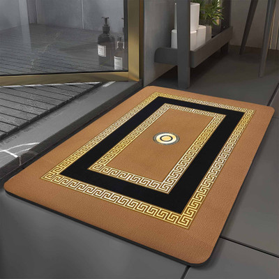 Cantil Rubber Door Mat(Tan, Medium)