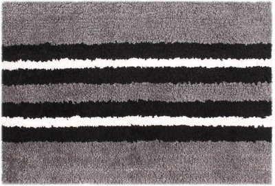 F i Microfiber Door Mat(Grey, Small)