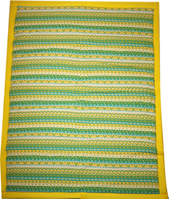 hOME TEX lIFE Cotton Floor Mat(Green South, Free)