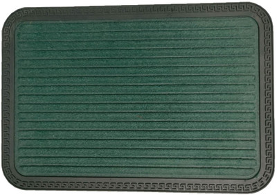Waco creation PP (Polypropylene) Door Mat(Green, Medium)