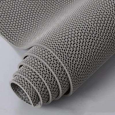 LIYALI Rubber Door Mat(Grey, Medium)