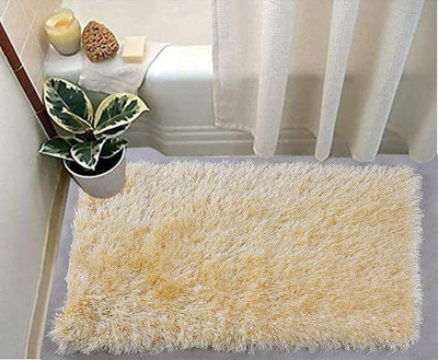 MINGET Microfiber Door Mat(Beige, Medium)
