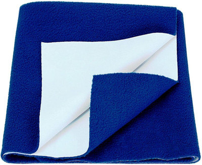 Spark Lite Cotton Baby Bed Protecting Mat(Royal Blue, Medium)
