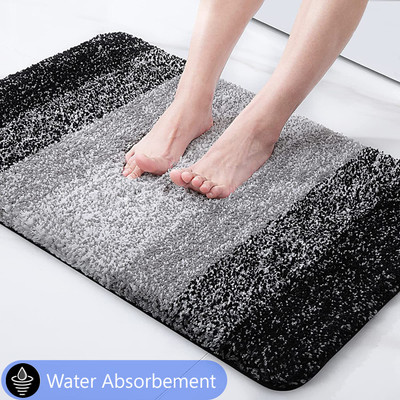 79% OFF on MODERN FAB Microfiber Bathroom Mat(Black, Medium) 79% OFF on MODERN FAB Microfiber Bathroom Mat(Black, Medium)