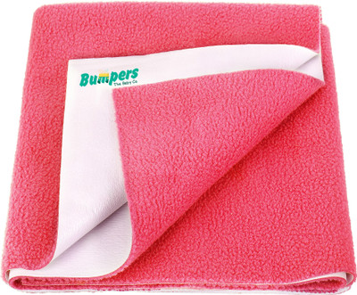 Bumpers Polycotton Baby Bed Protecting Mat(Salmon Rose, Medium)