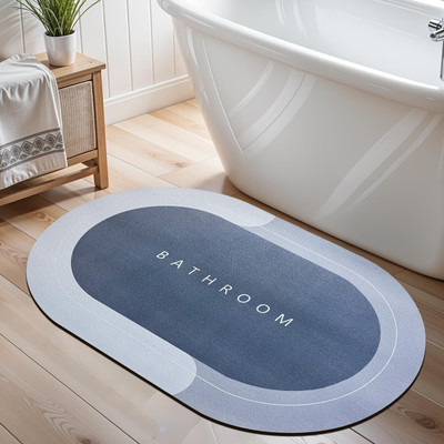 Ashlok Rubber Door Mat(Multicolor, Free)