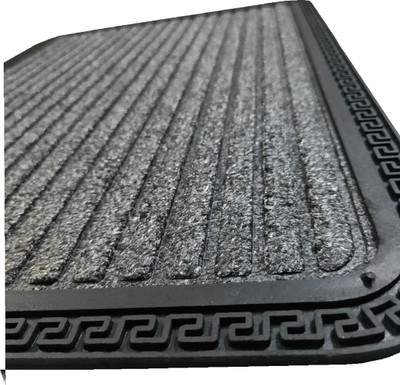 Shoppingzone Rubber Door Mat(Grey-Glory, Large)