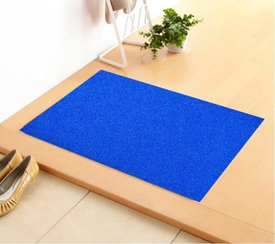 marutitradingcompany Rubber Floor Mat(Blue, Free)