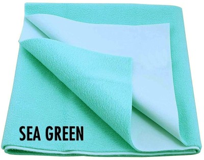 smilykid Fleece Baby Bed Protecting Mat(sea green, Large)