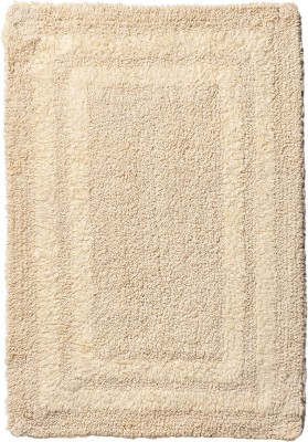 Crown Home Rubber Bathroom Mat(White, Medium, Pack of 2)