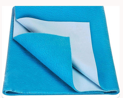 Totsnap Cotton Baby Bed Protecting Mat(Firozi, Medium)