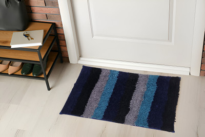 Snug Step Microfiber Floor Mat(Multicolor, Medium)