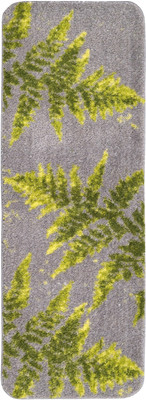 Saral Home Polyester Bathroom Mat(Grey, Medium)
