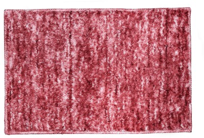 MAA HOME CONCEPT Microfiber, Cotton Door Mat(Red, Small)