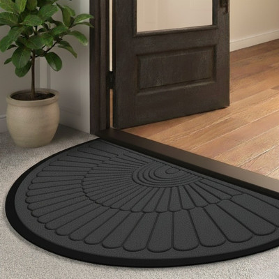 gravity Microfiber Door Mat(Grey D, Large)