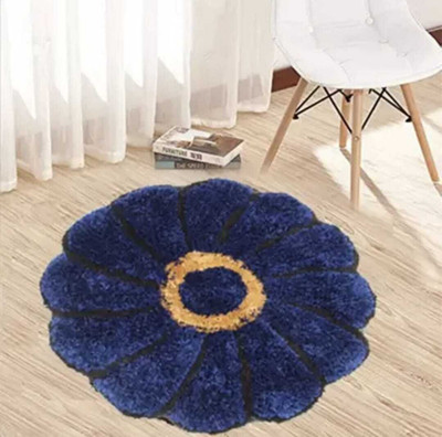 BEZAI Microfiber Door & Floor Mat(Blue, Medium)