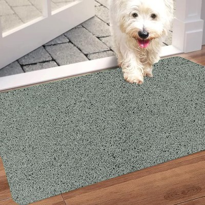 GreenLife PVC (Polyvinyl Chloride) Floor Mat(DUSTPROOF MAT FOR OFFICE USE INDOOR OUTDOOR 2 FEET X 4 FEET GREY, Small)