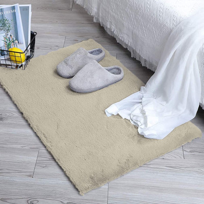 matcraft Polyester Floor Mat(Beige, Medium)