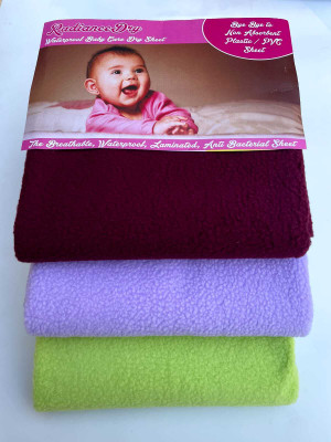 KC ECOM Cotton Baby Bed Protecting Mat(MULTI21, Small, Pack of 3)