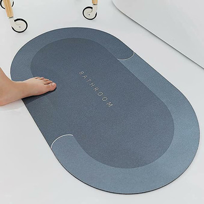 DARSHANAM WORLD Rubber Door Mat(Grey, Multicolor, Medium)
