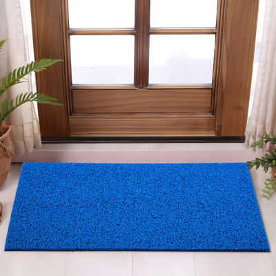 KUBER INDUSTRIES Rubber Floor Mat(Blue, Medium)