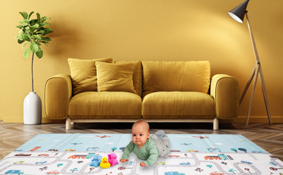 fosgen etp PP (Polypropylene) Baby Play Mat(Multicolor, Free)