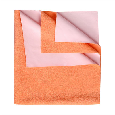 smilykid Polyester Baby Bed Protecting Mat(Orange, Medium, Pack of 3)