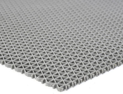 Shoppingzone Rubber Door Mat(Grey(2x3feet), Large)
