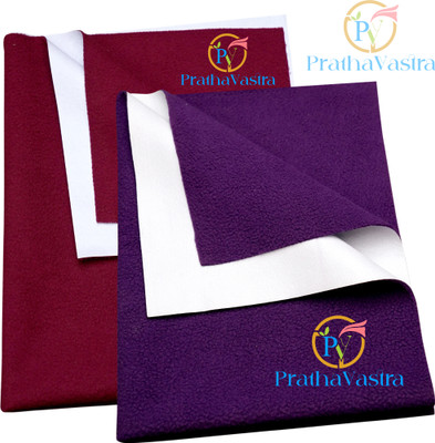 PrathaVastra Cotton Baby Bed Protecting Mat(Multicolor, Small)