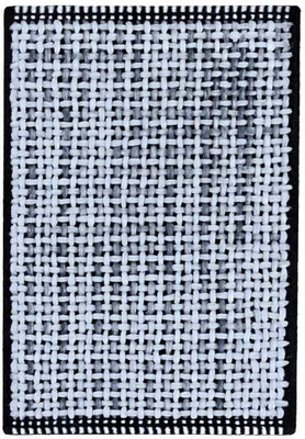 Matveda Polyester Door & Floor Mat(Blue, Medium)