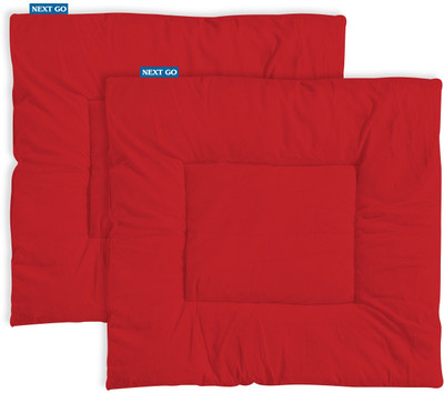Next Go Microfiber Prayer Mat(Ruby Red, Large, Pack of 2)