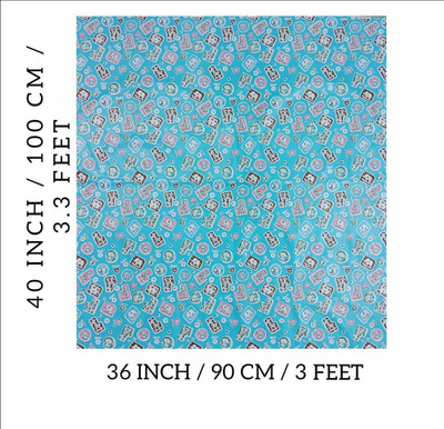 JOY LIFE Rubber Baby Bed Protecting Mat(Blue, Medium)