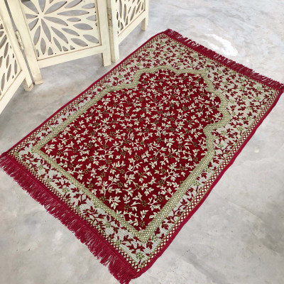 Raas Acrylic Prayer Mat(Multicolor, Medium)