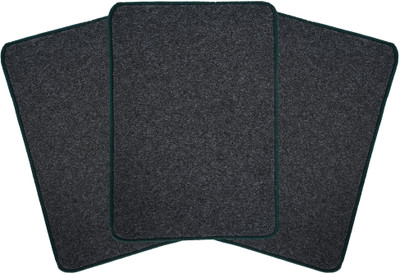KUBER INDUSTRIES Microfiber Door Mat(Grey, Medium, Pack of 3)