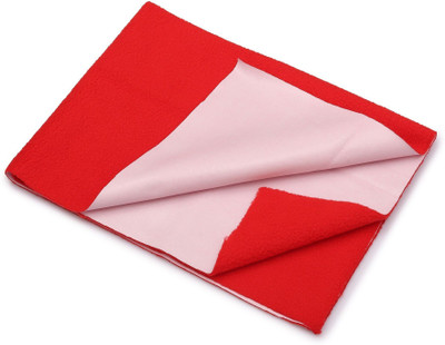 your own shop Fleece Baby Bed Protecting Mat(Red, Medium)