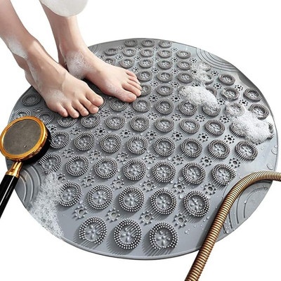 Lozenge Silicone Floor Mat(Multicolor, Free)