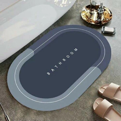 Yugam Rubber Bathroom Mat(Multicolor, Medium)
