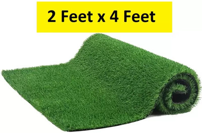 Worthful Creation Artificial Grass Floor Mat(Green, Small)