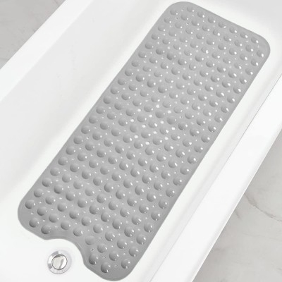Harvic PVC (Polyvinyl Chloride) Bathroom Mat(Grey, Extra Large)